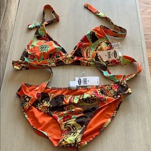 NWT! Old Navy triangle top bikini sz Medium